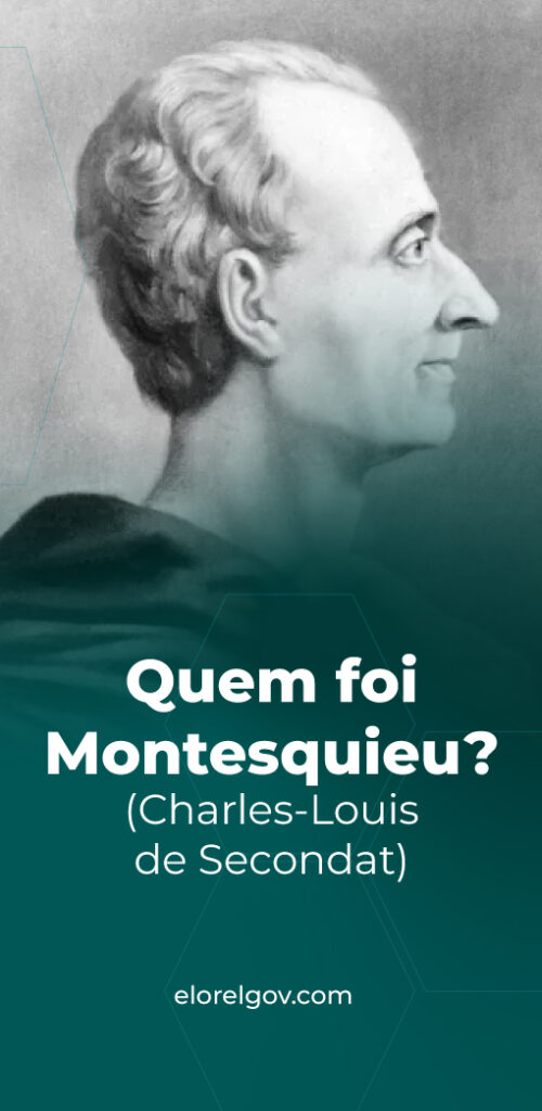 tripartição dos poderes - Quem é Montesquieu