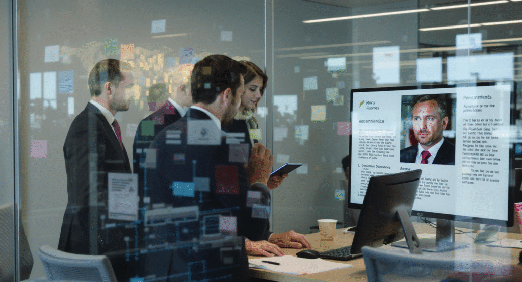 mapeamento de stakeholders - etapa de estudo de perfis e posicionamentos